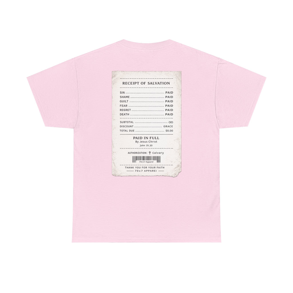 Receipt of Salvation Tee