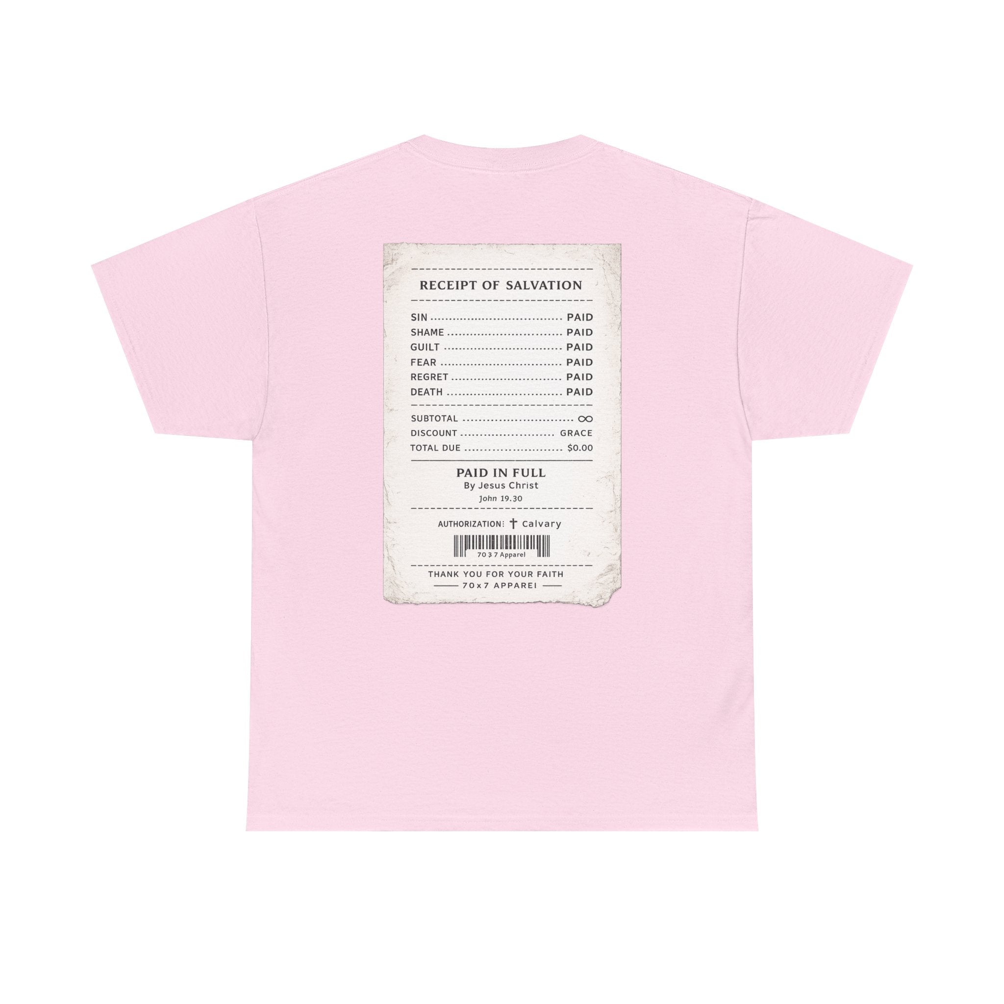 Receipt of Salvation Tee