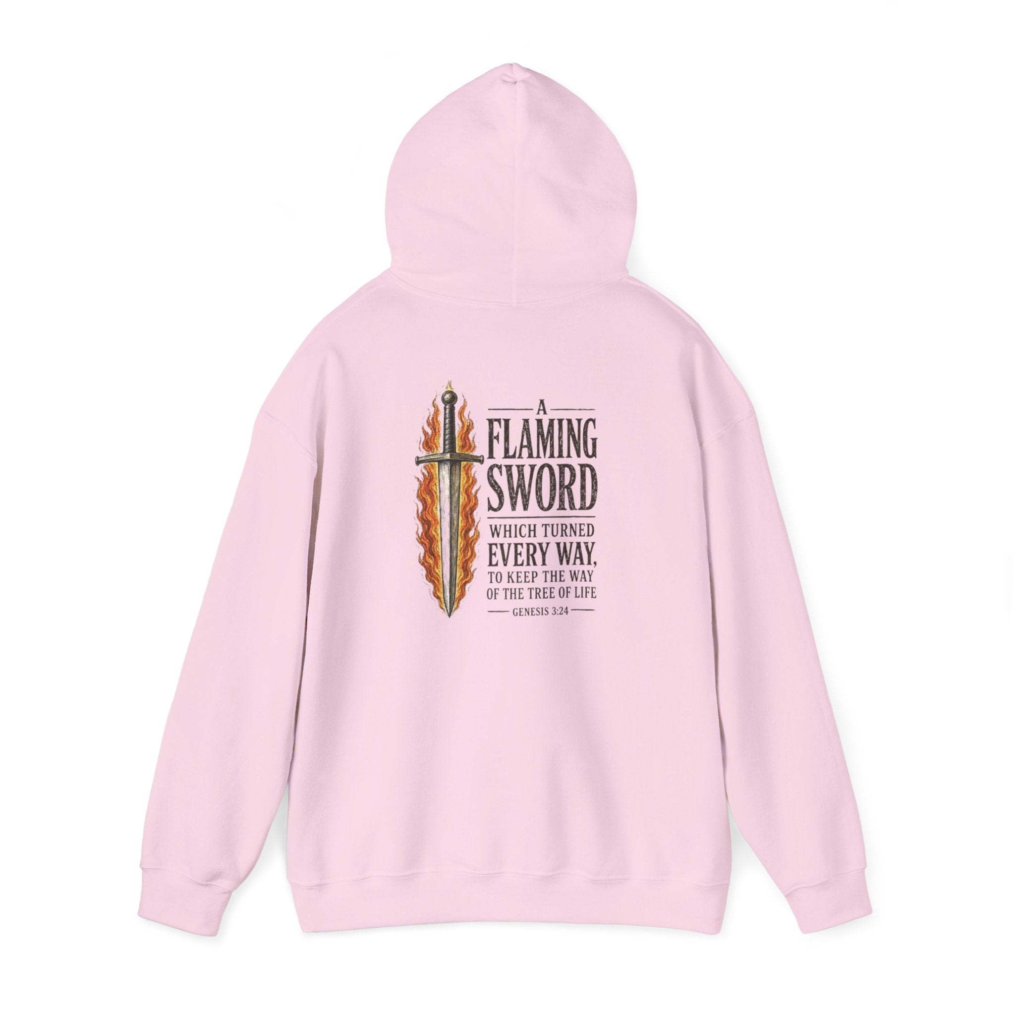 Flaming Sword Hoodie