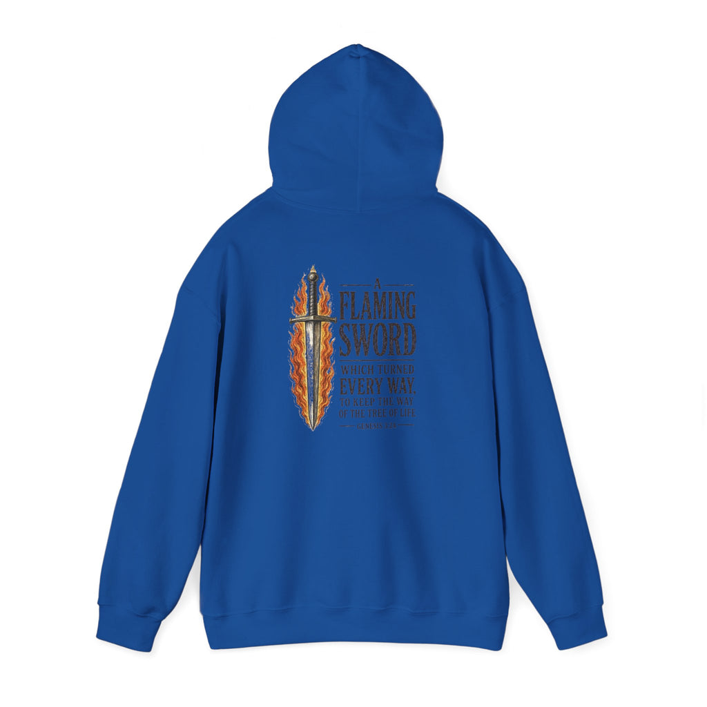 Flaming Sword Hoodie