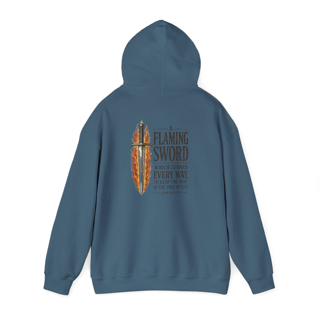 Flaming Sword Hoodie