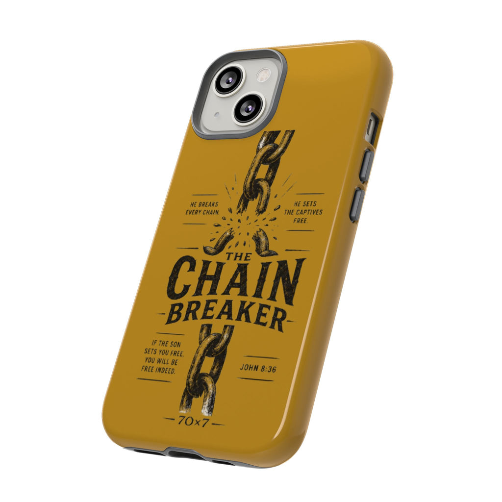 Chain Breaker Phone Case – Inspirational Christian Scripture iPhone Case
