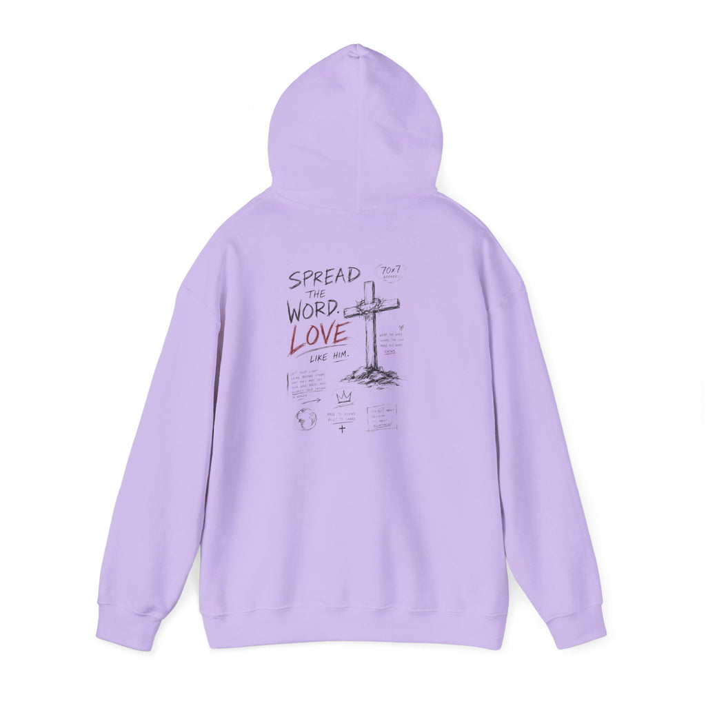 Spread the Word Cross Hoodie