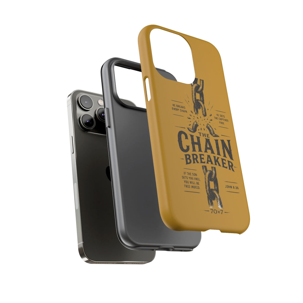 Chain Breaker Phone Case – Inspirational Christian Scripture iPhone Case