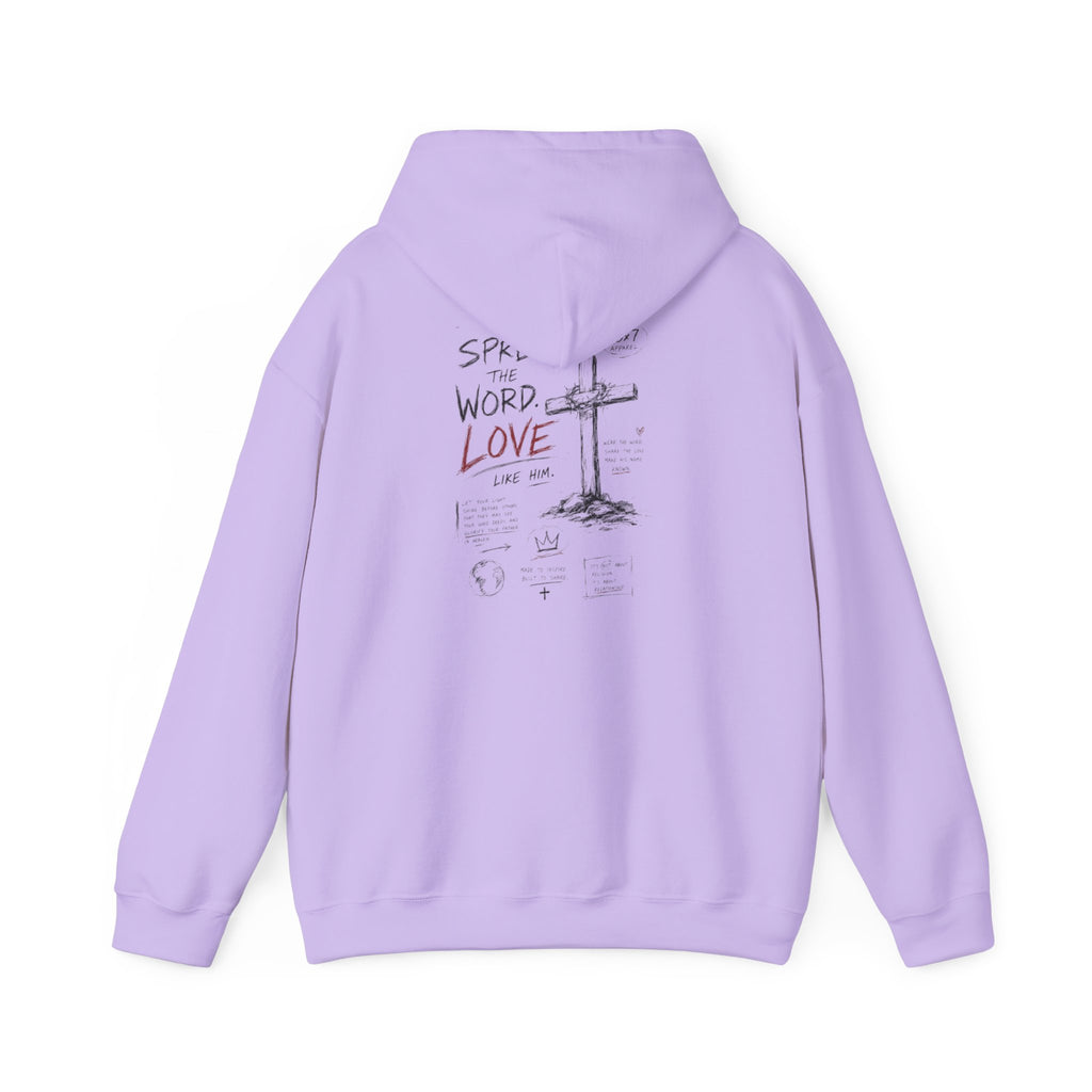 Spread the Word Cross Hoodie