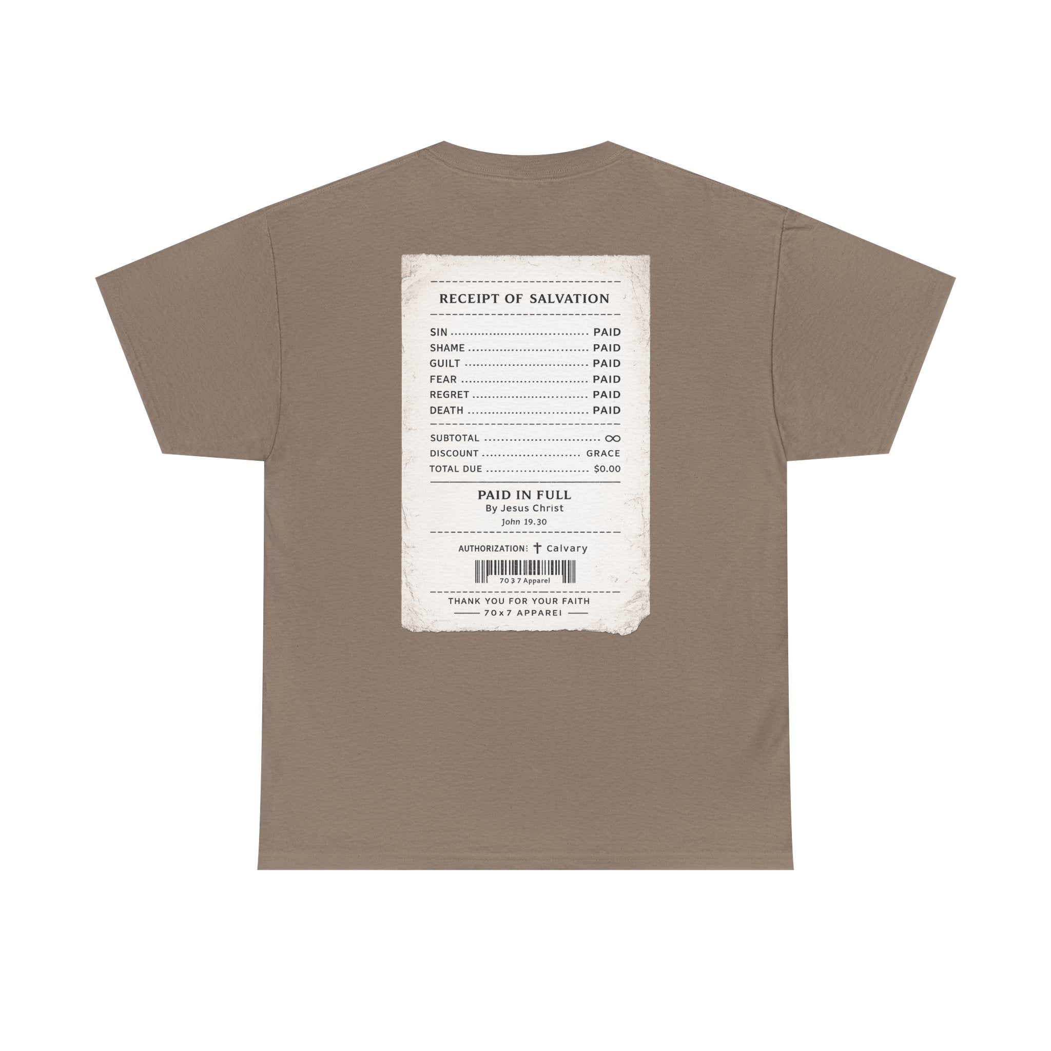 Receipt of Salvation Tee