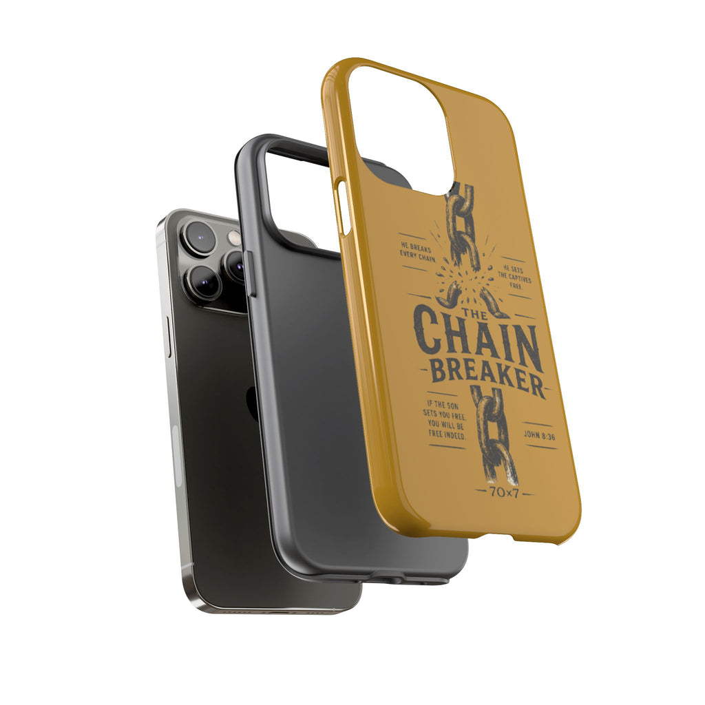 Chain Breaker Phone Case – Inspirational Christian Scripture iPhone Case