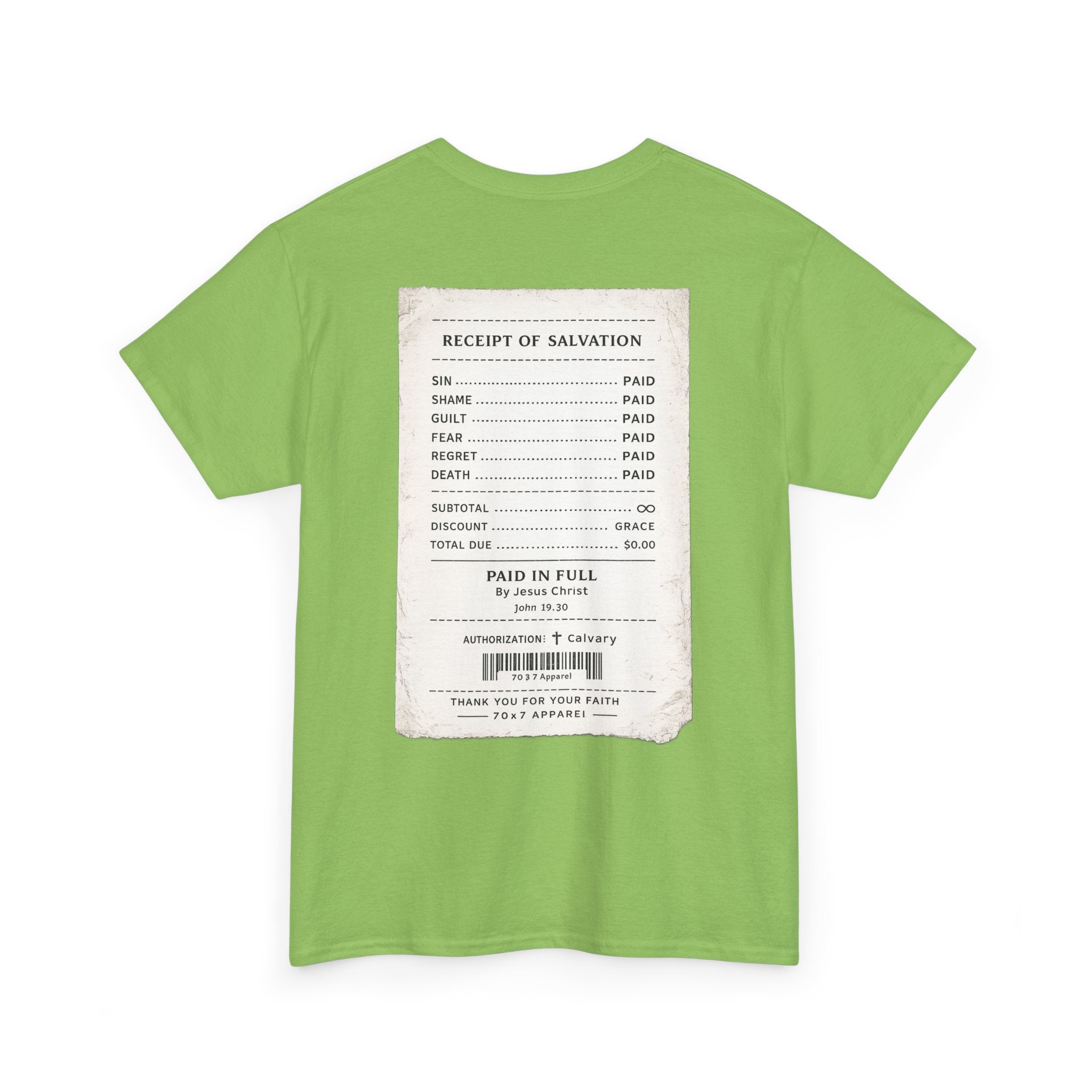 Receipt of Salvation Tee