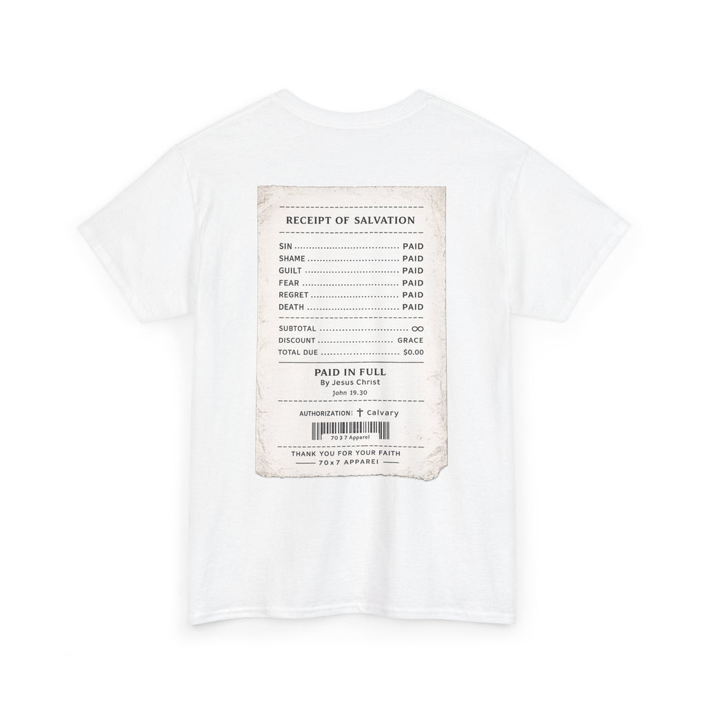 Receipt of Salvation Tee