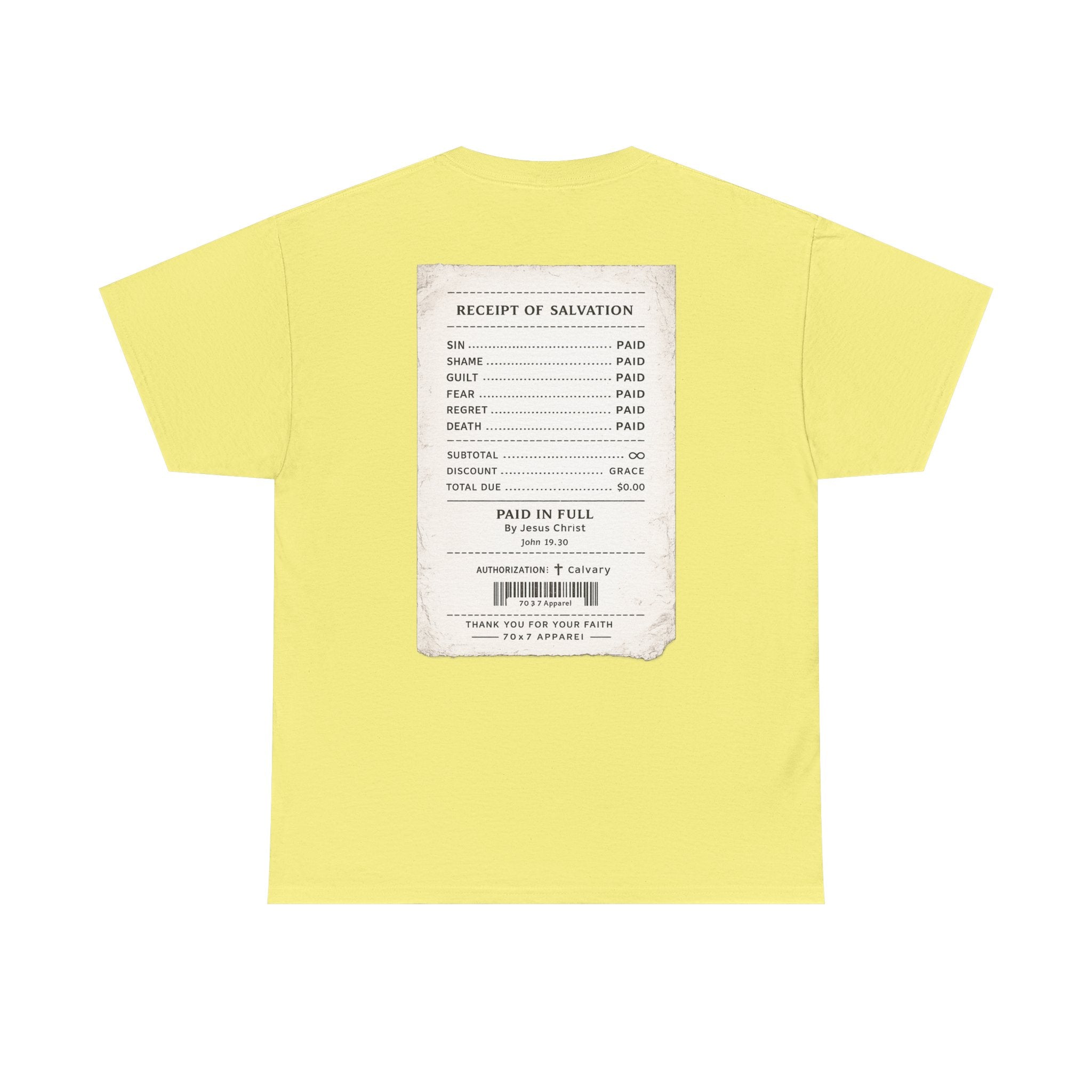 Receipt of Salvation Tee