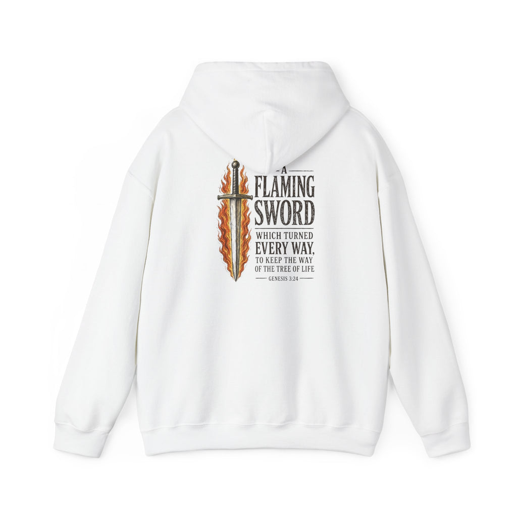 Flaming Sword Hoodie