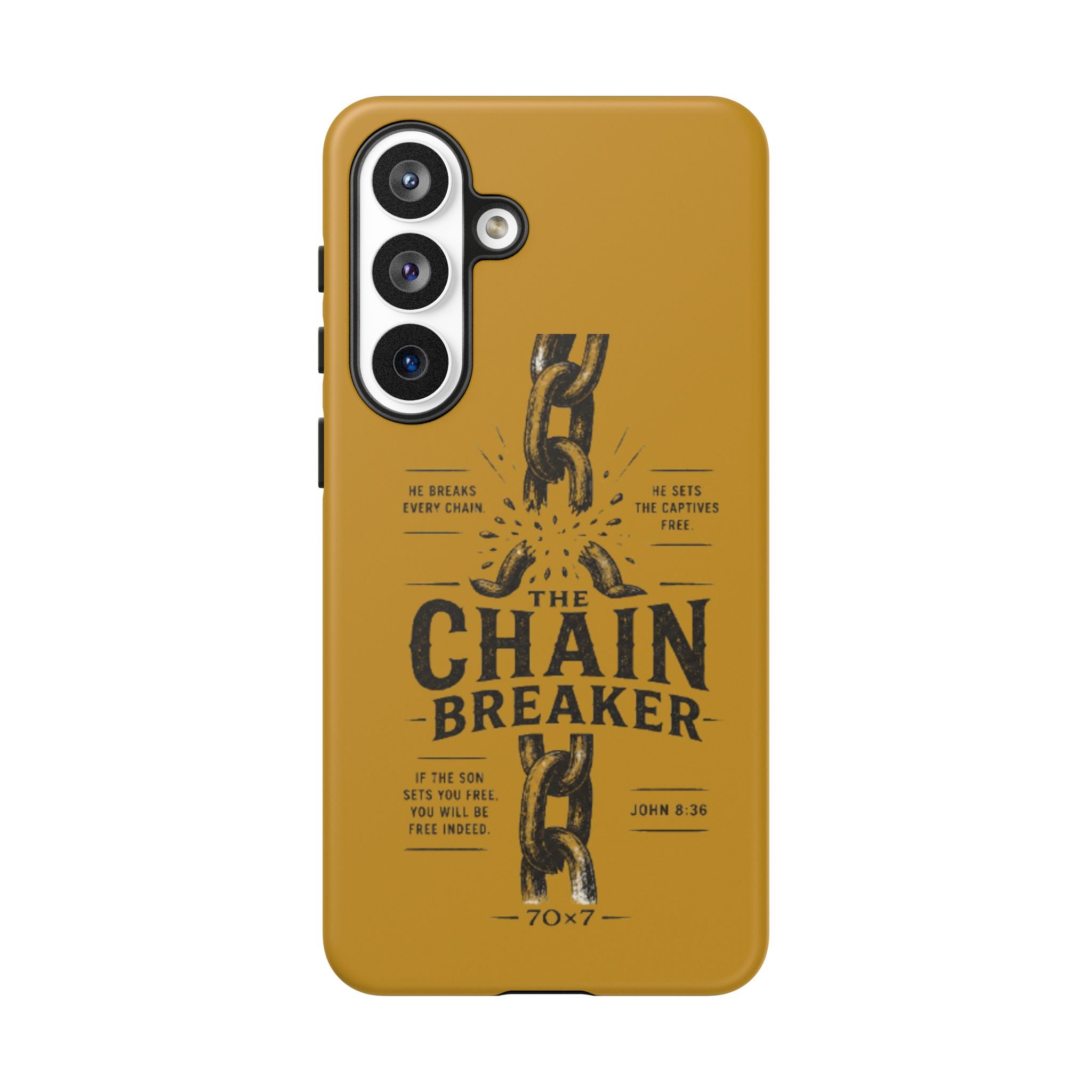 Chain Breaker Phone Case – Inspirational Christian Scripture iPhone Case