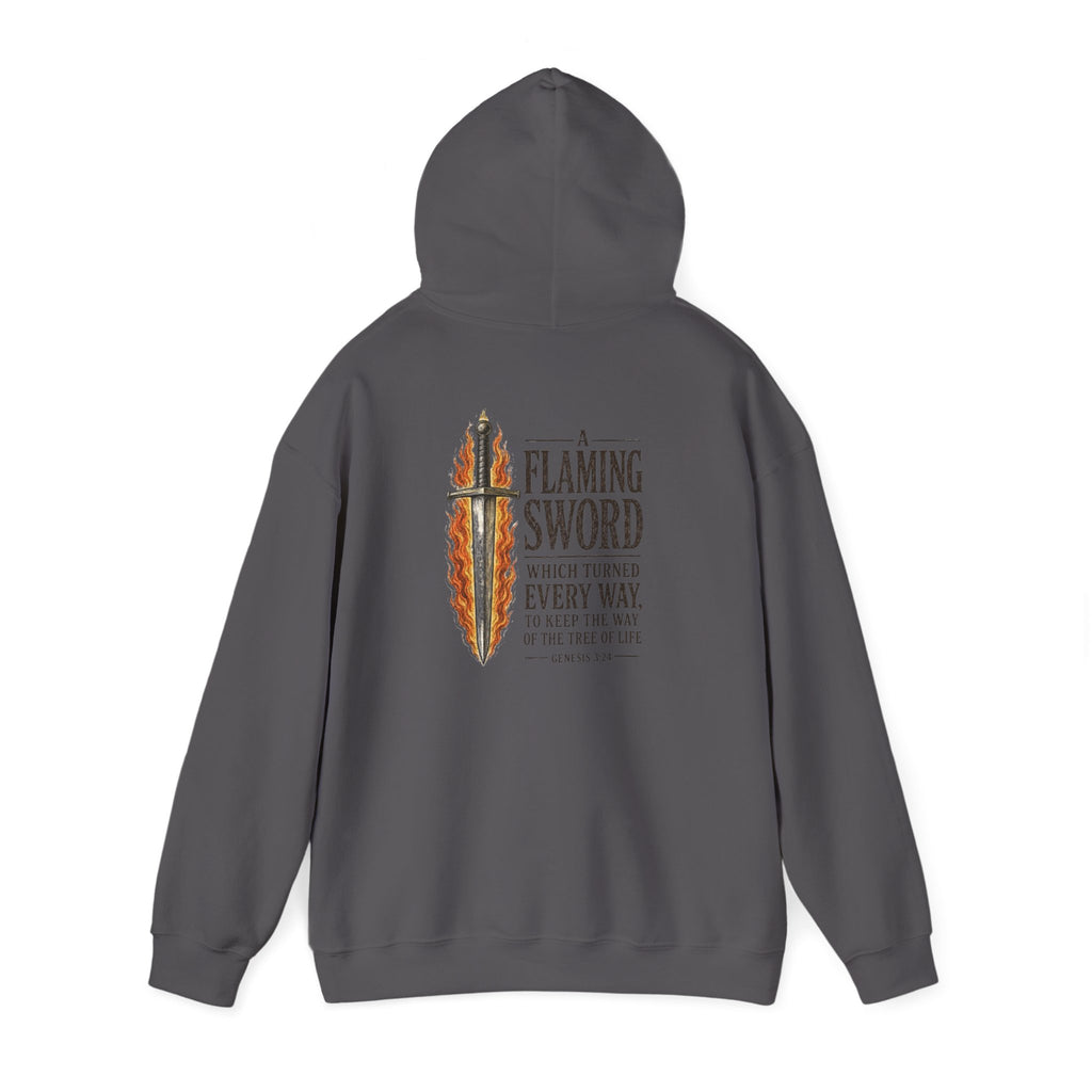 Flaming Sword Hoodie