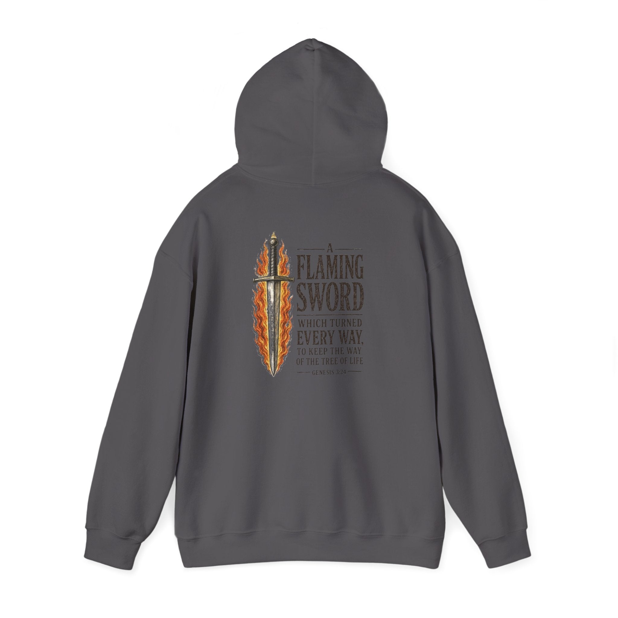 Flaming Sword Hoodie