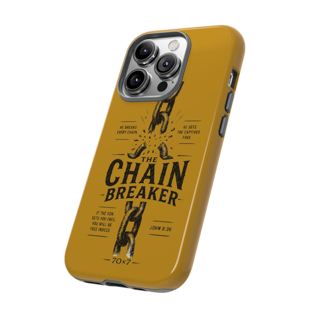 Chain Breaker Phone Case – Inspirational Christian Scripture iPhone Case