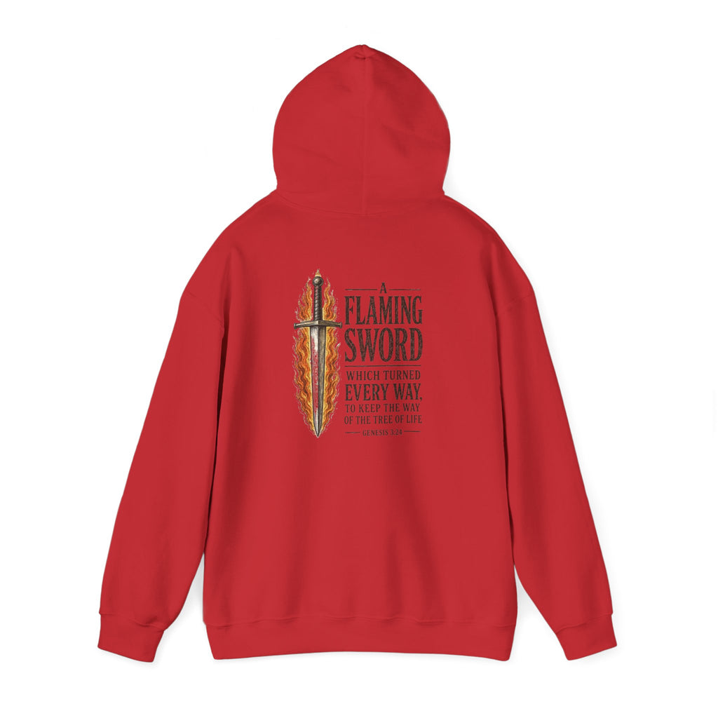 Flaming Sword Hoodie