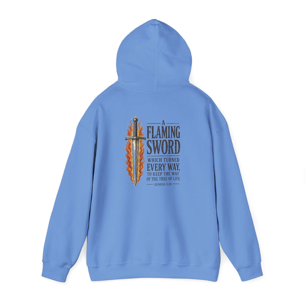 Flaming Sword Hoodie