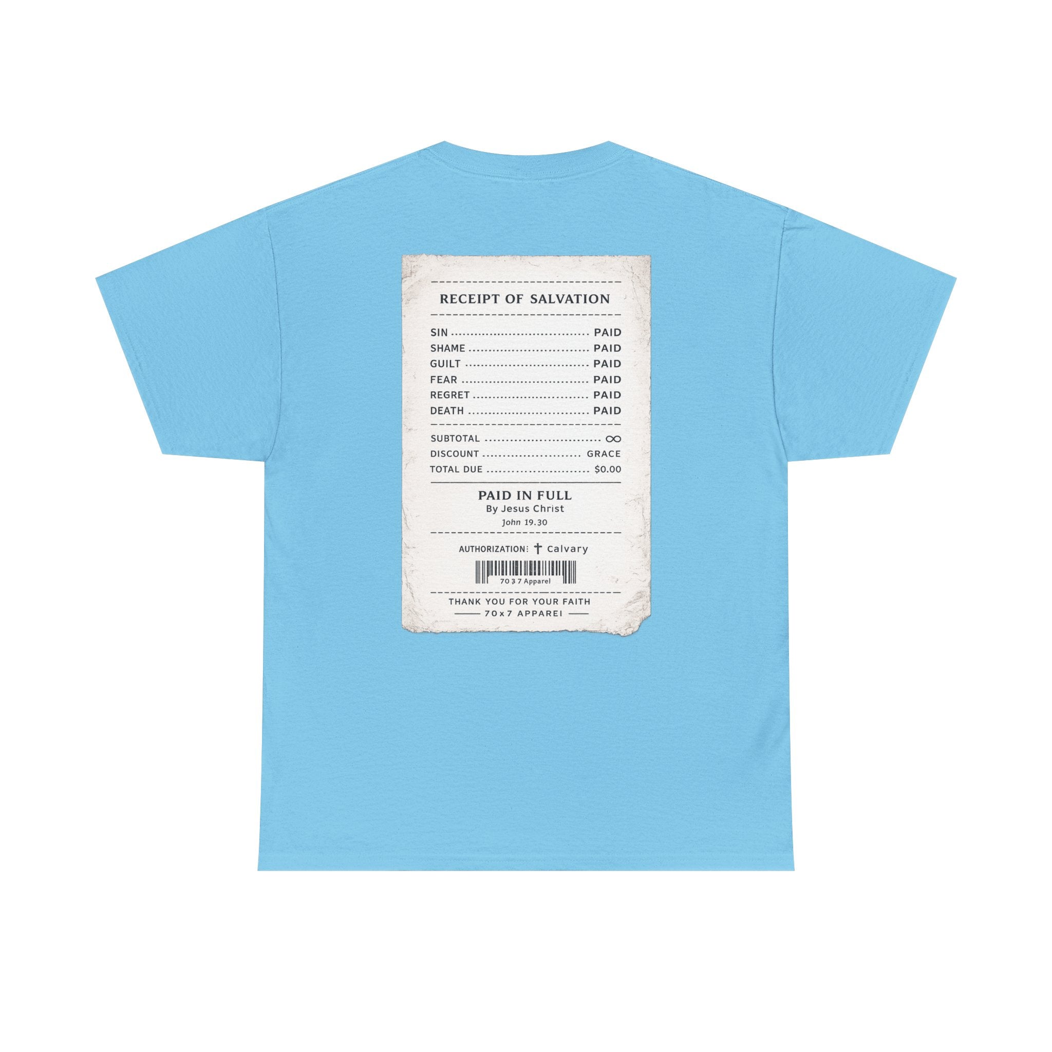 Receipt of Salvation Tee