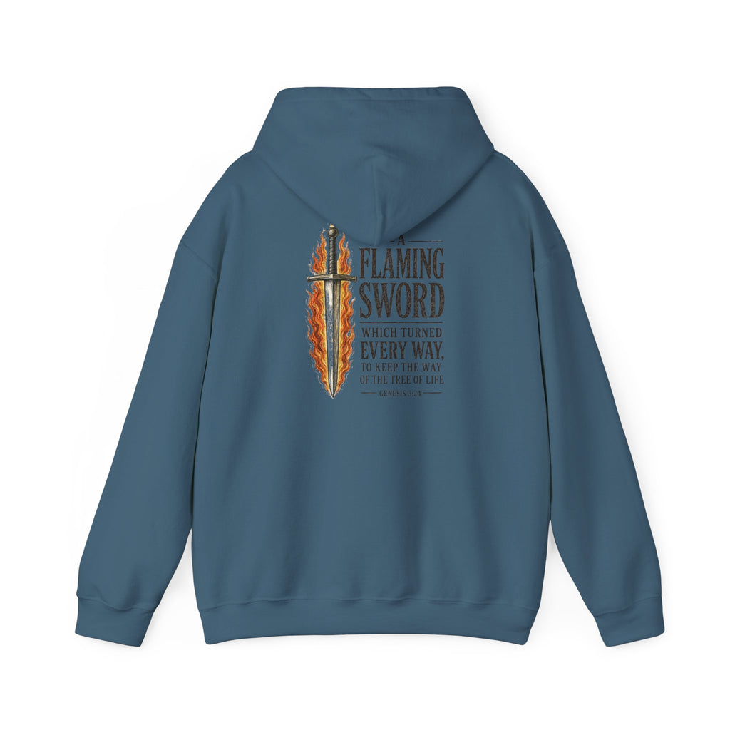 Flaming Sword Hoodie