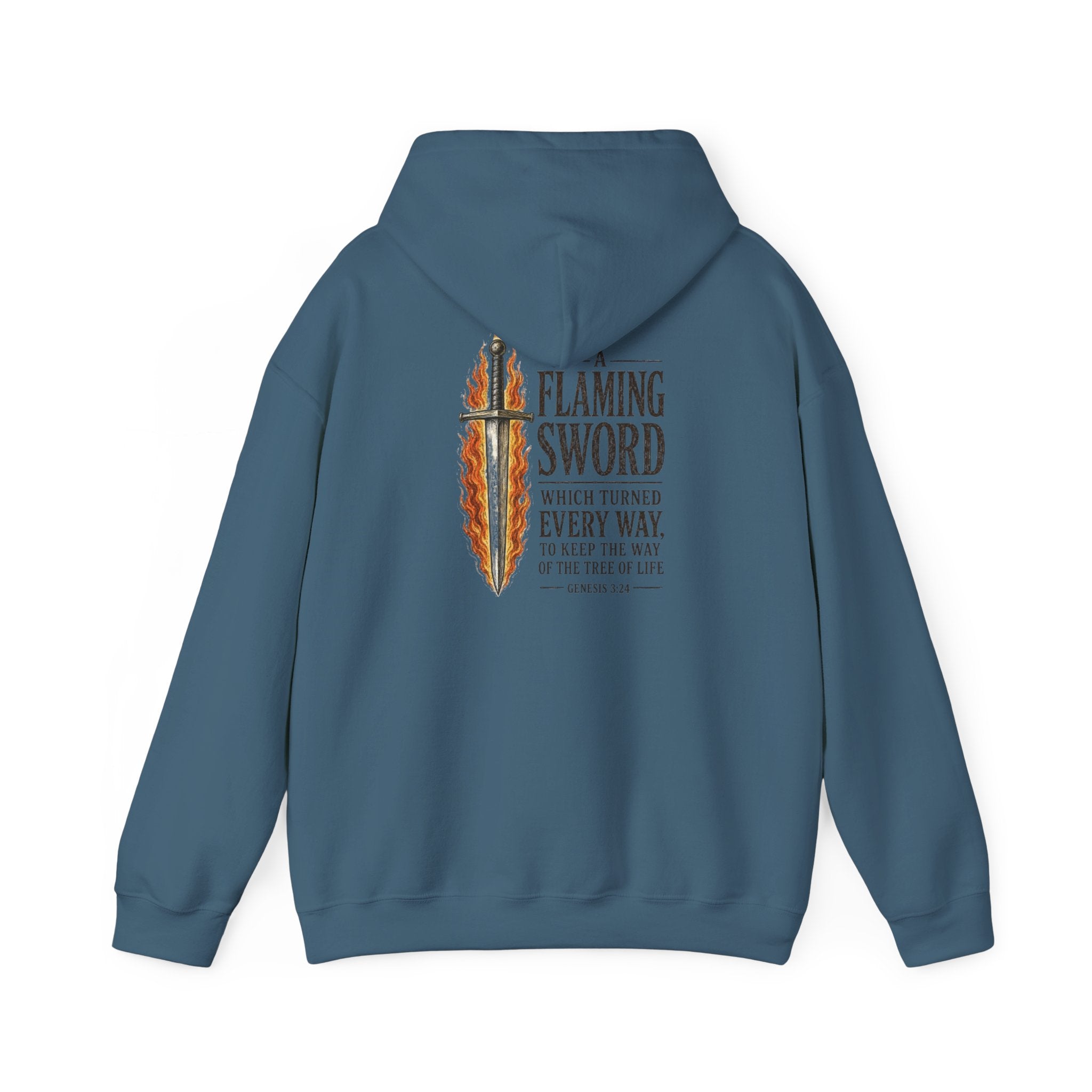 Flaming Sword Hoodie