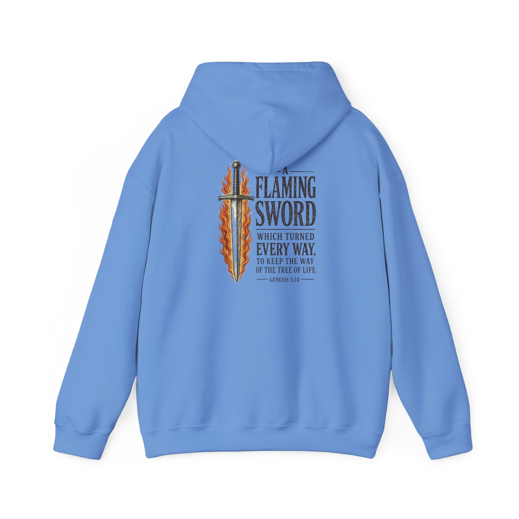 Flaming Sword Hoodie