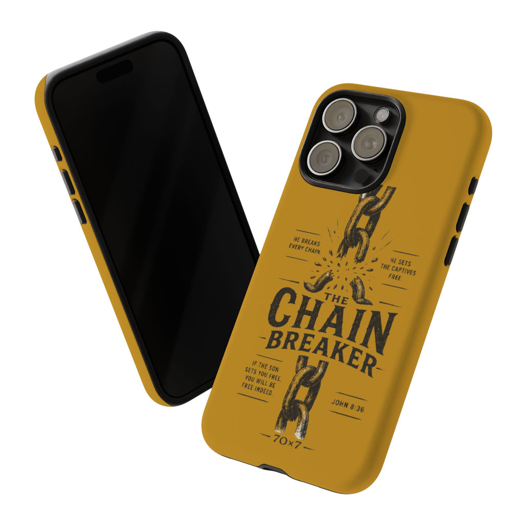 Chain Breaker Phone Case – Inspirational Christian Scripture iPhone Case