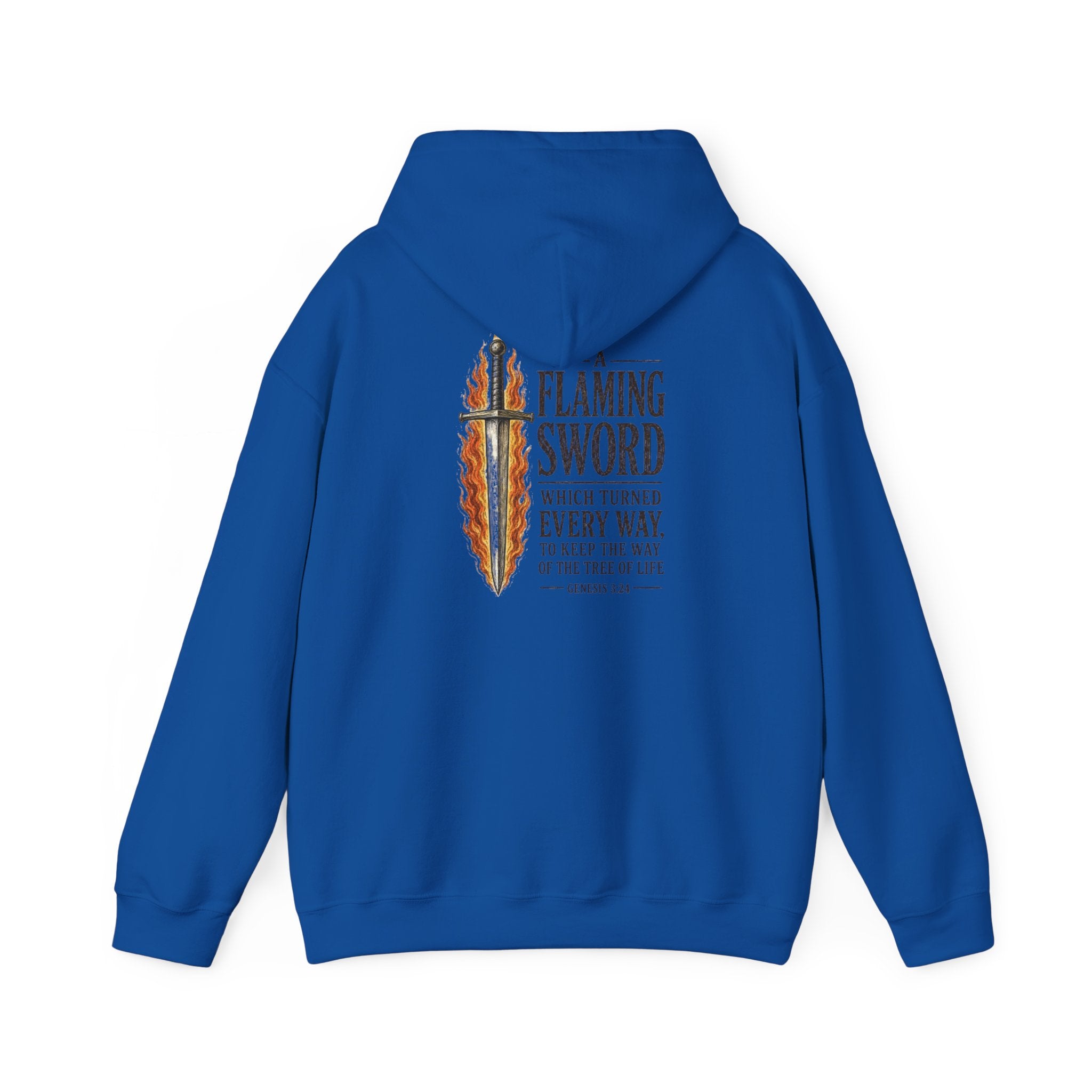 Flaming Sword Hoodie