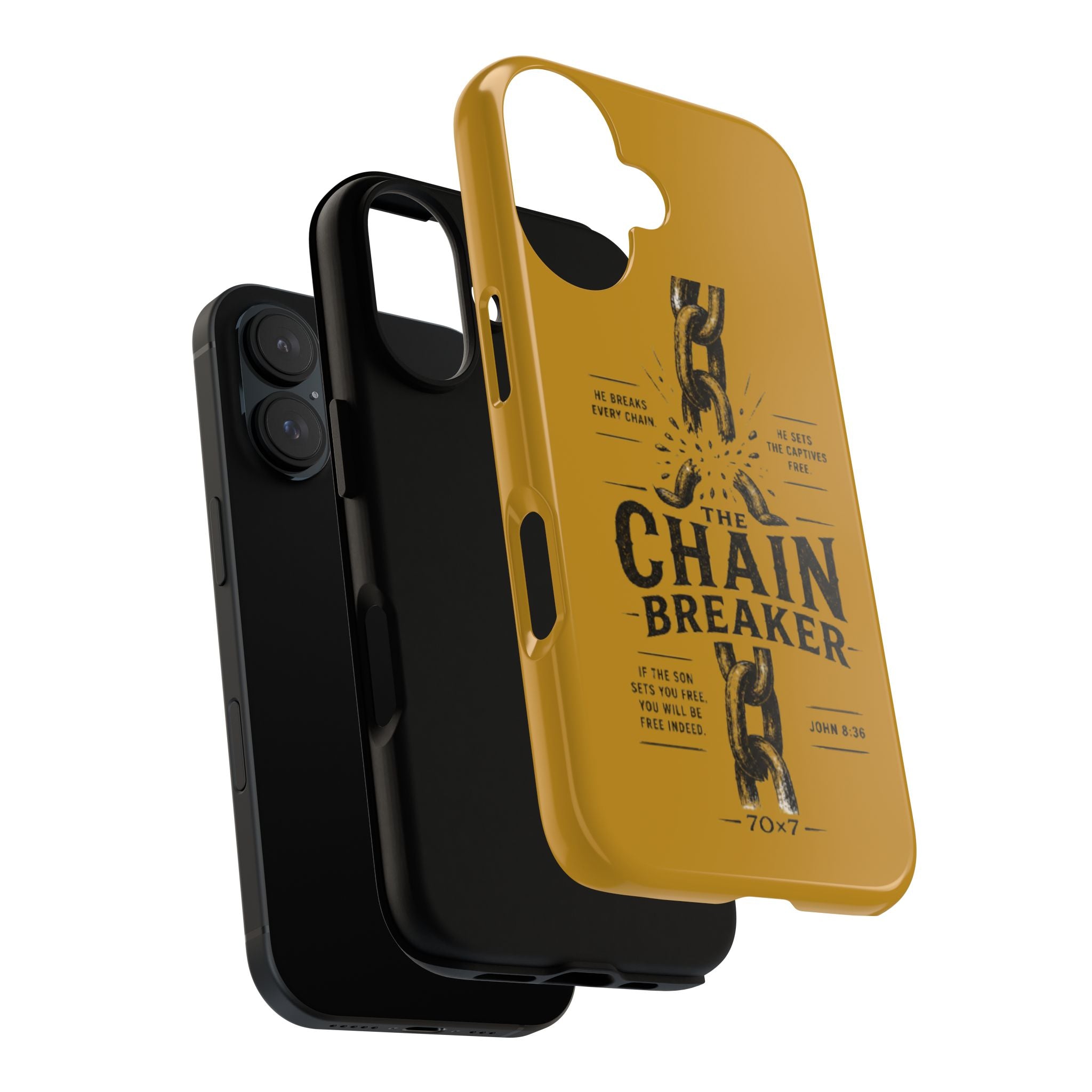 Chain Breaker Phone Case – Inspirational Christian Scripture iPhone Case