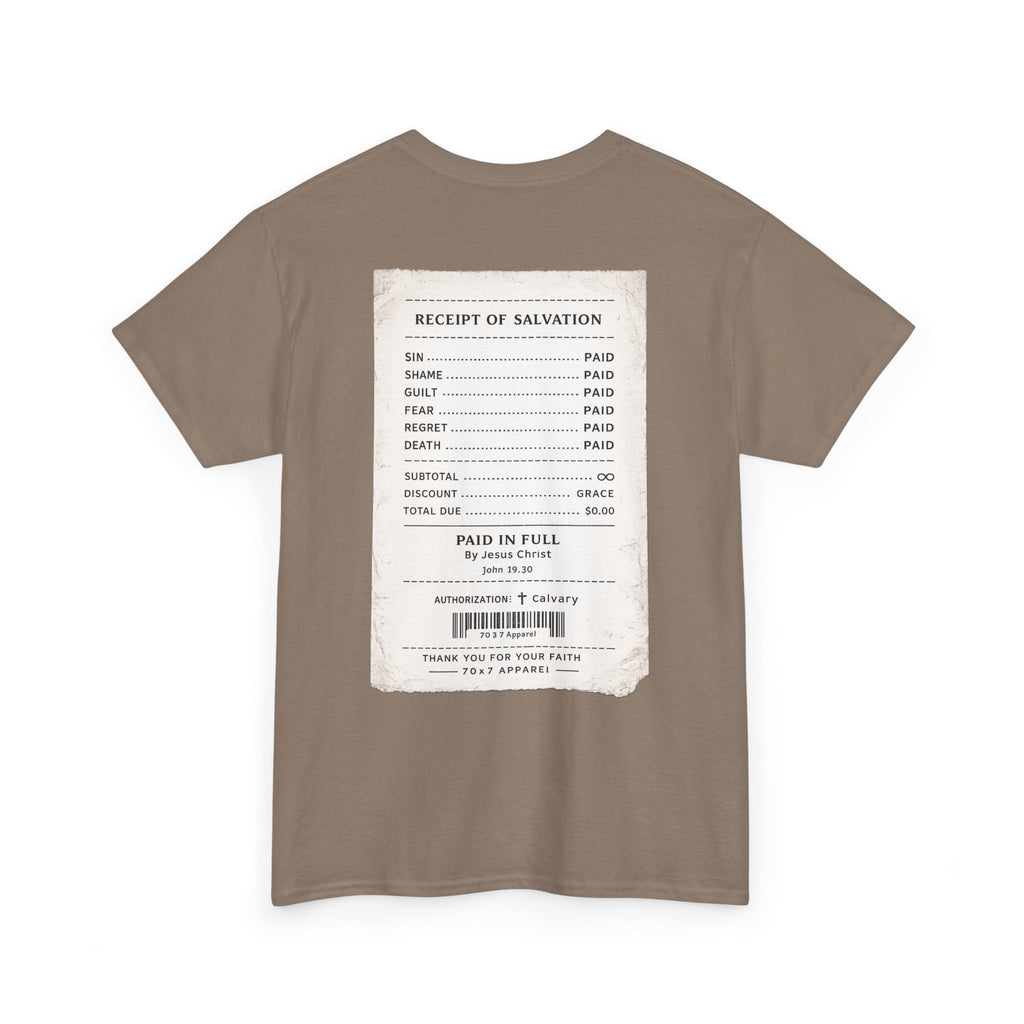 Receipt of Salvation Tee