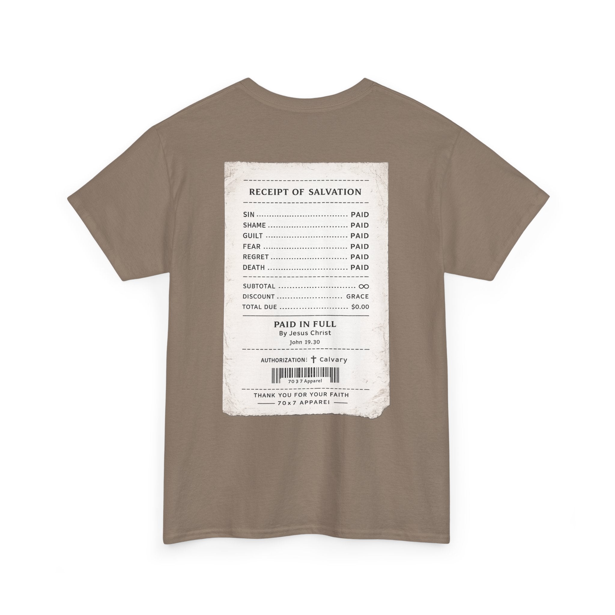 Receipt of Salvation Tee