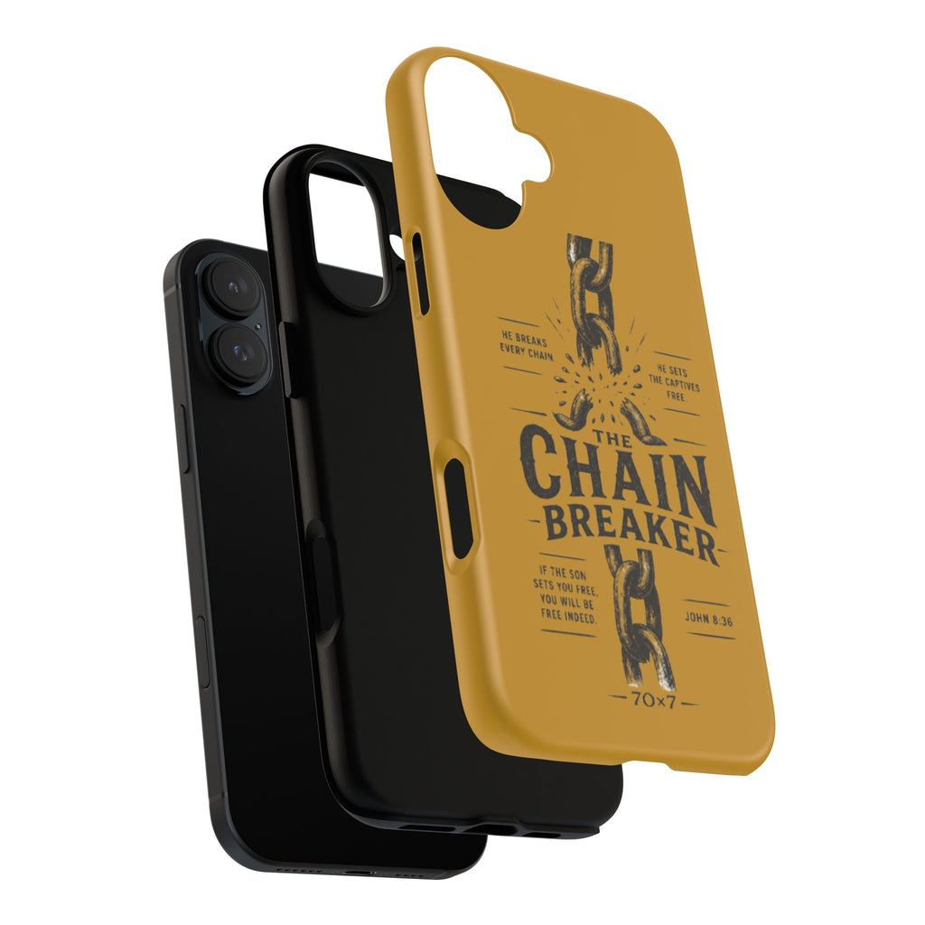 Chain Breaker Phone Case – Inspirational Christian Scripture iPhone Case
