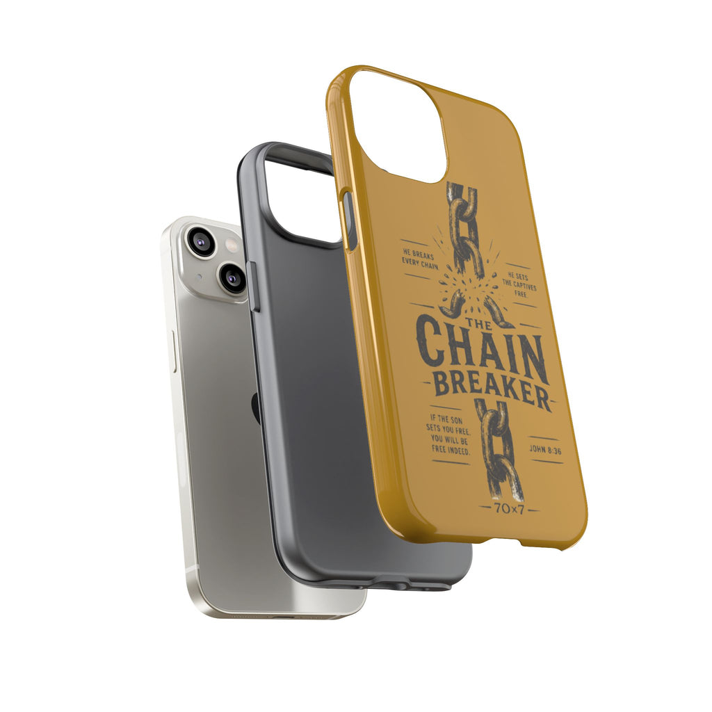 Chain Breaker Phone Case – Inspirational Christian Scripture iPhone Case