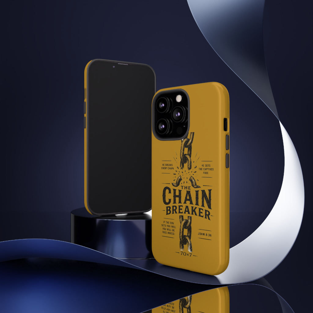 Chain Breaker Phone Case – Inspirational Christian Scripture iPhone Case
