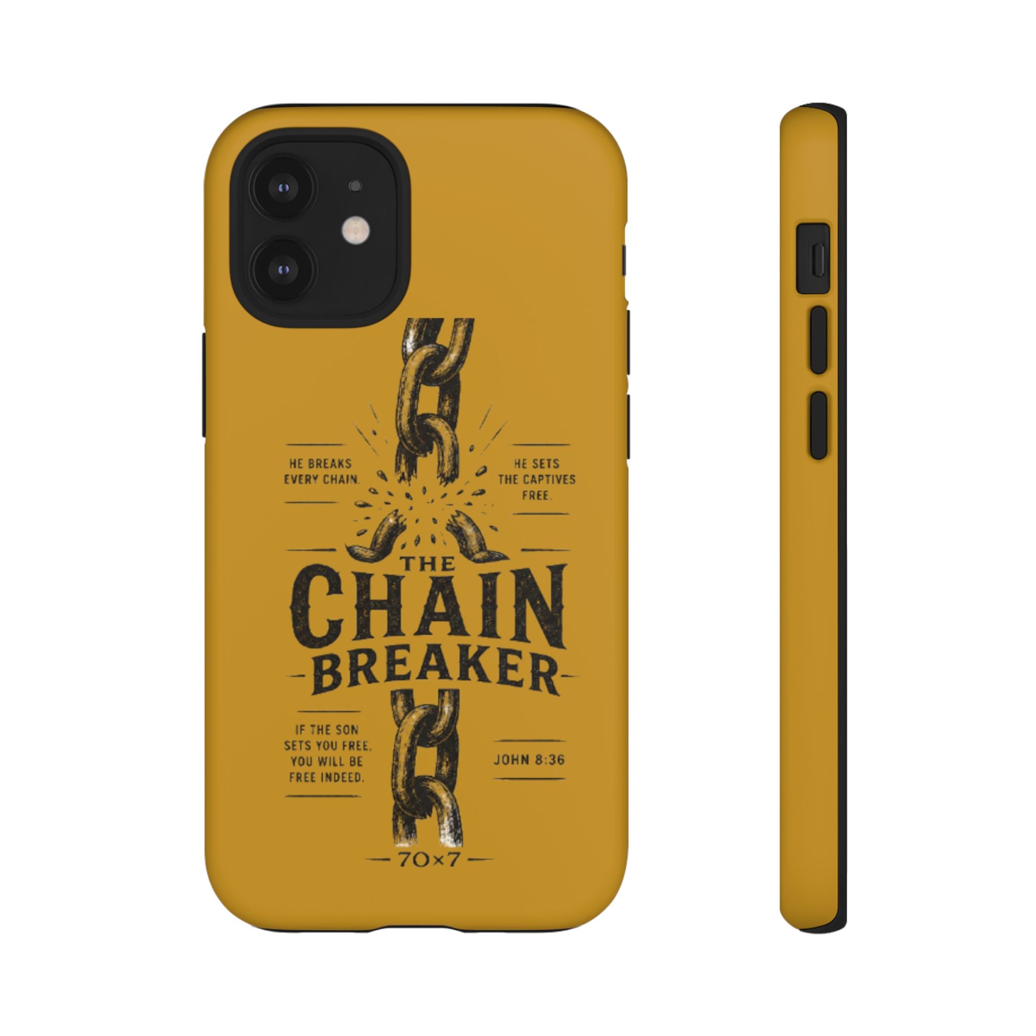 Chain Breaker Phone Case – Inspirational Christian Scripture iPhone Case