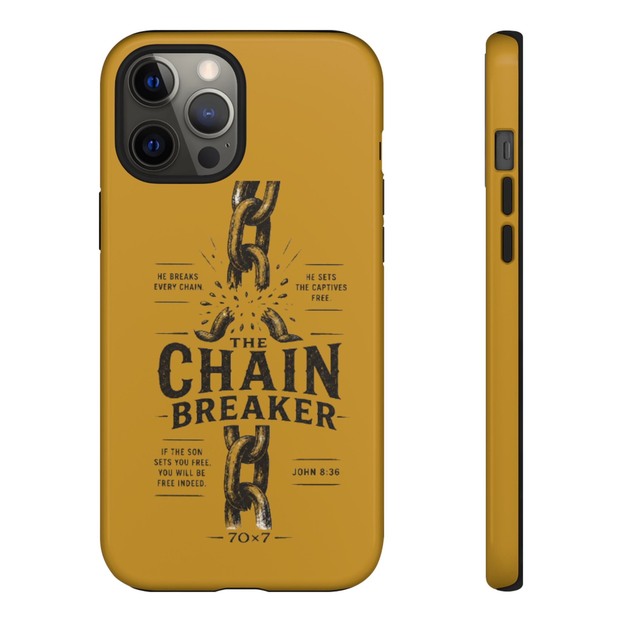 Chain Breaker Phone Case – Inspirational Christian Scripture iPhone Case