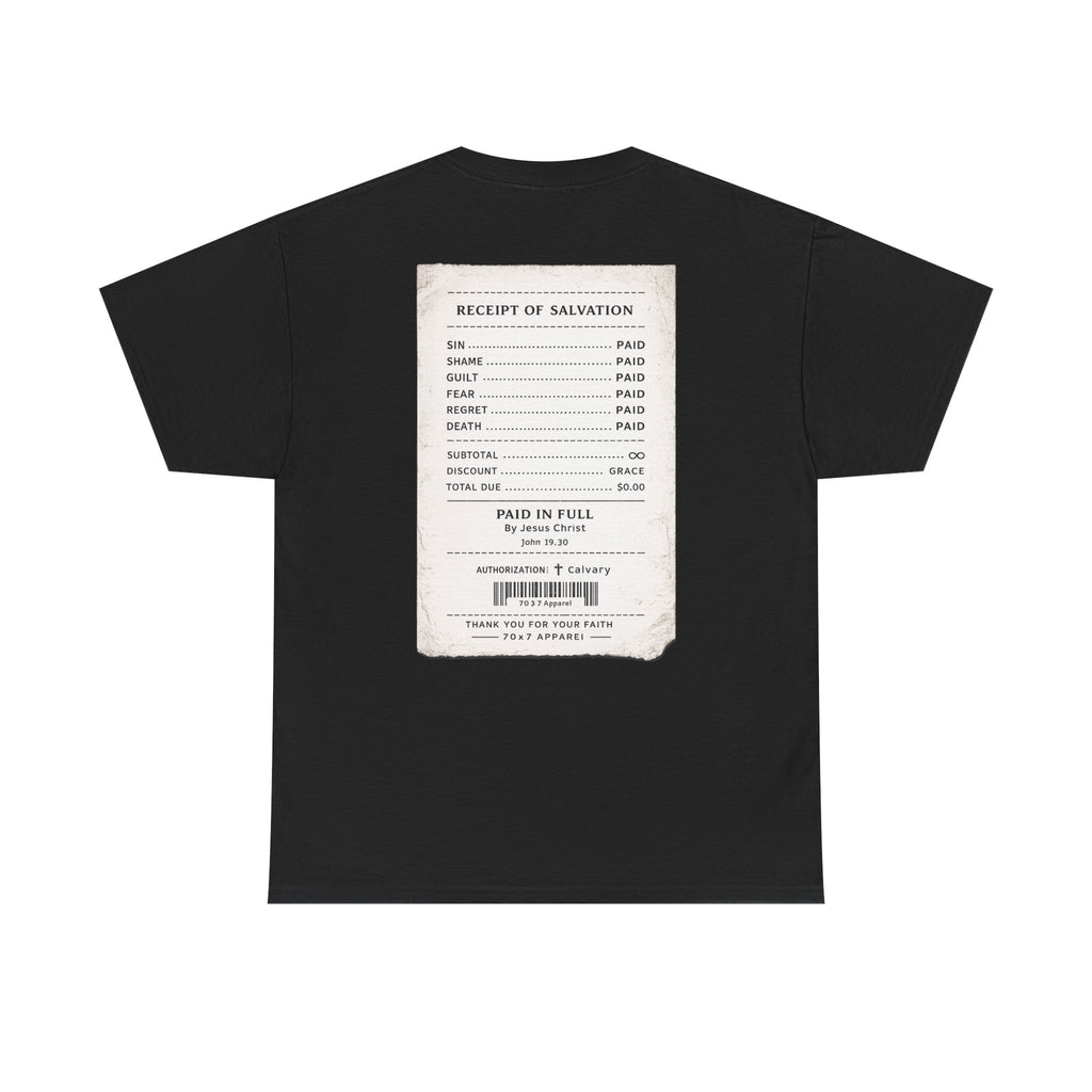 Receipt of Salvation Tee