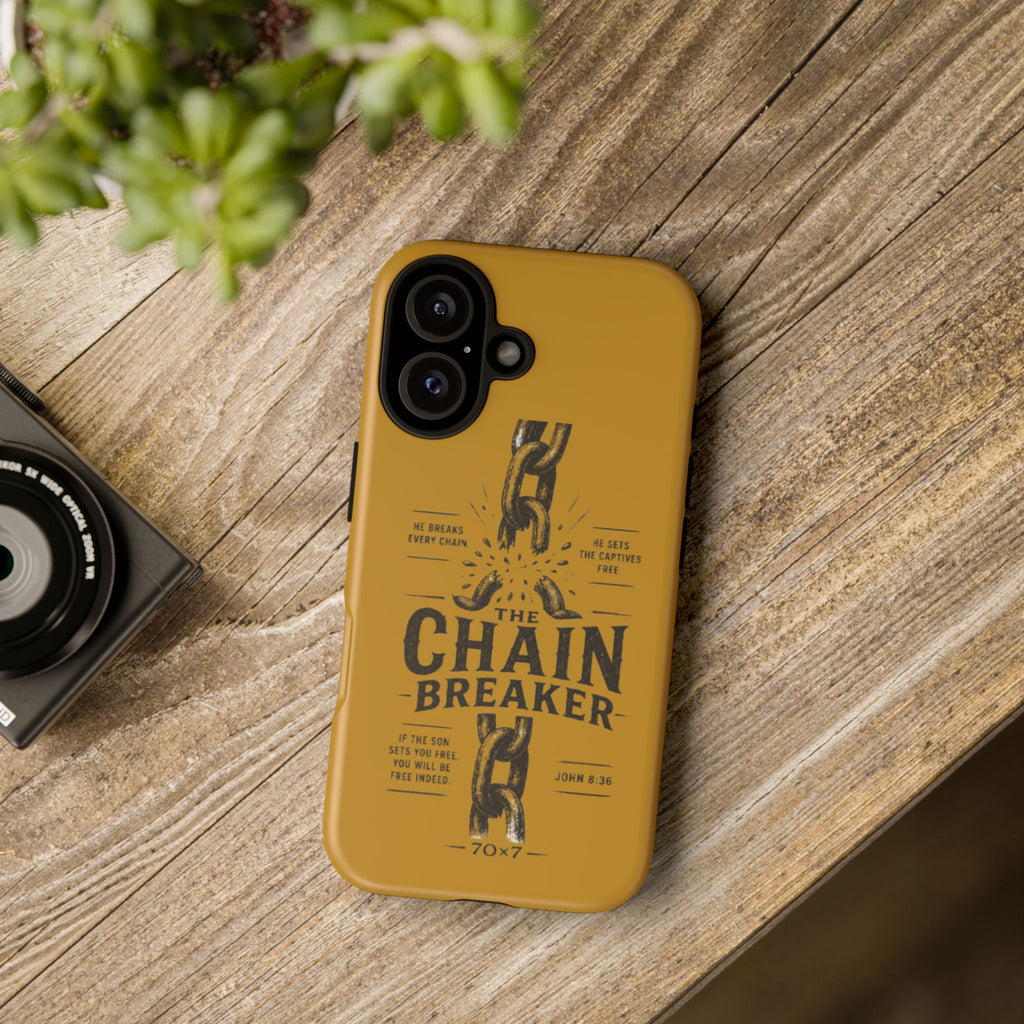 Chain Breaker Phone Case – Inspirational Christian Scripture iPhone Case