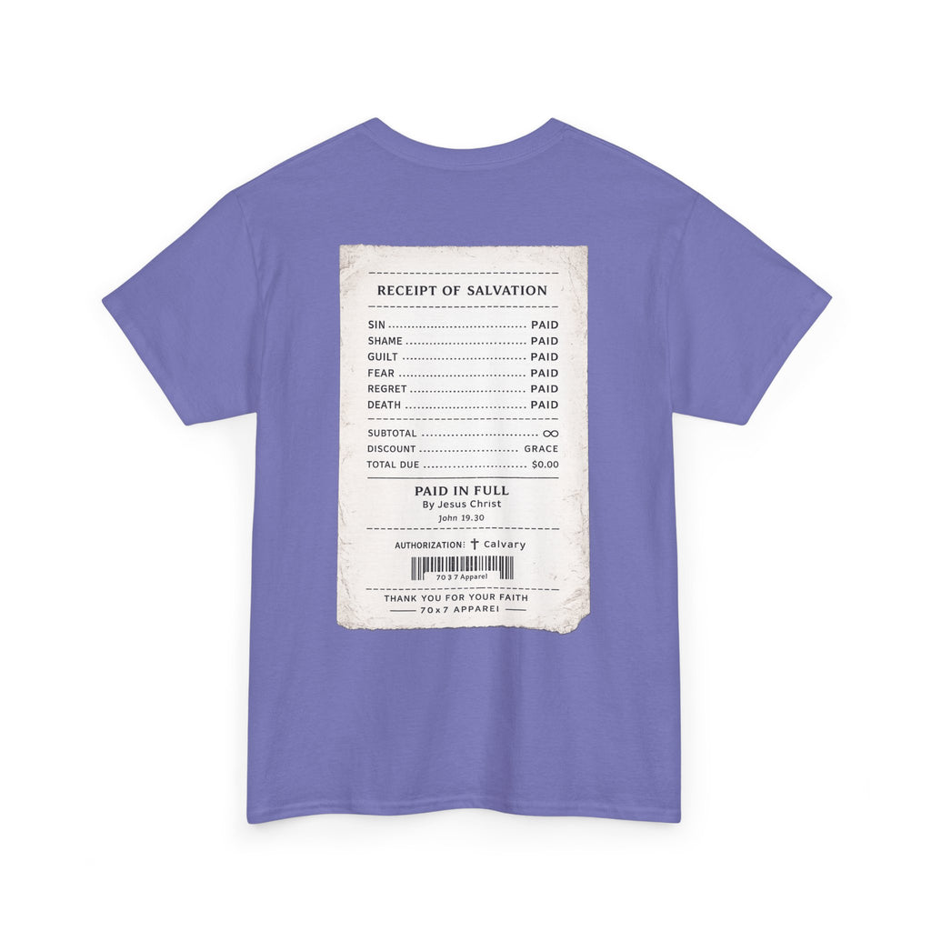 Receipt of Salvation Tee