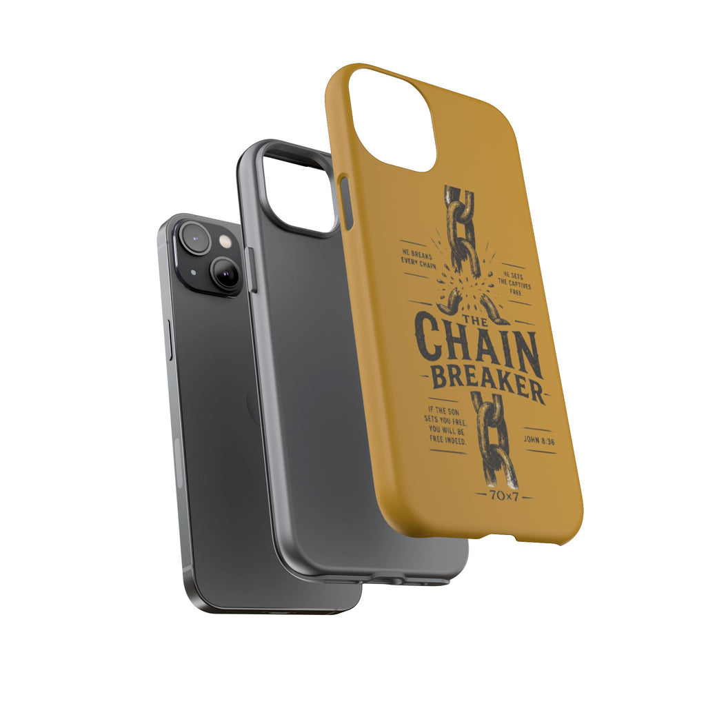 Chain Breaker Phone Case – Inspirational Christian Scripture iPhone Case