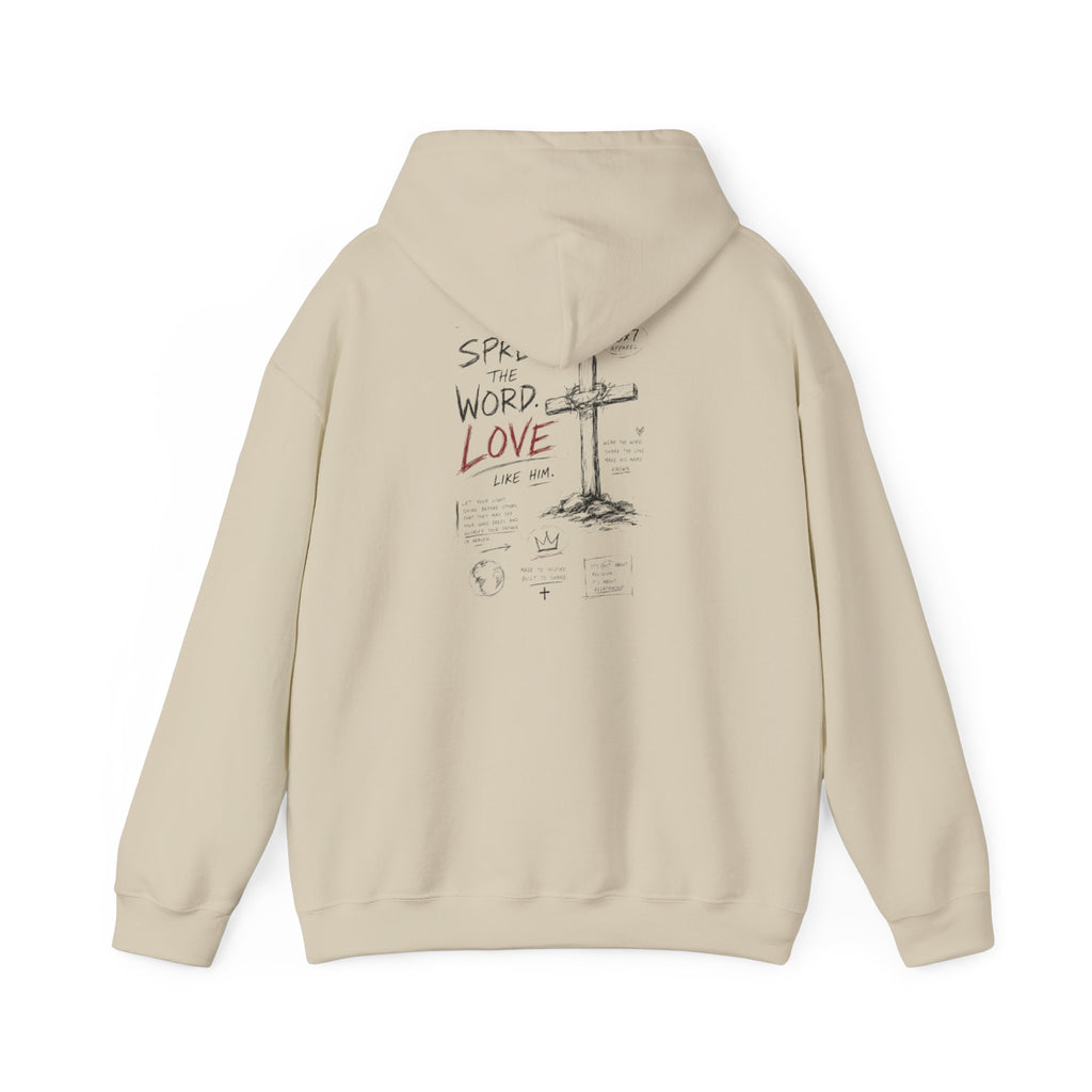 Spread the Word Cross Hoodie