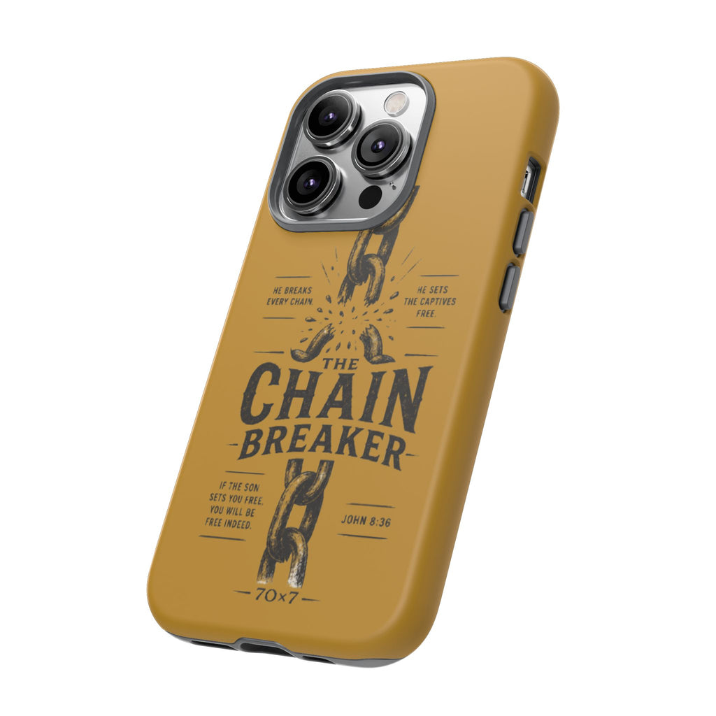Chain Breaker Phone Case – Inspirational Christian Scripture iPhone Case
