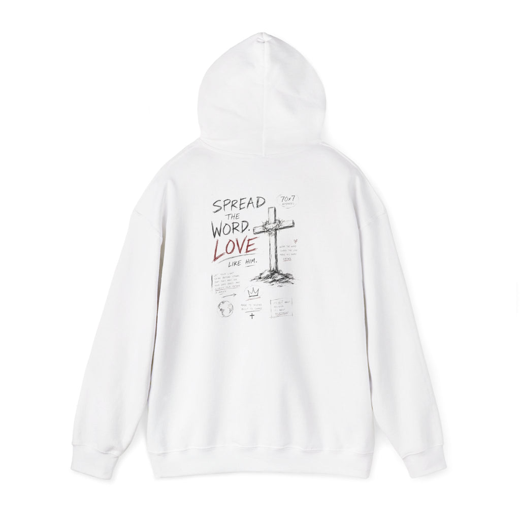 Spread the Word Cross Hoodie