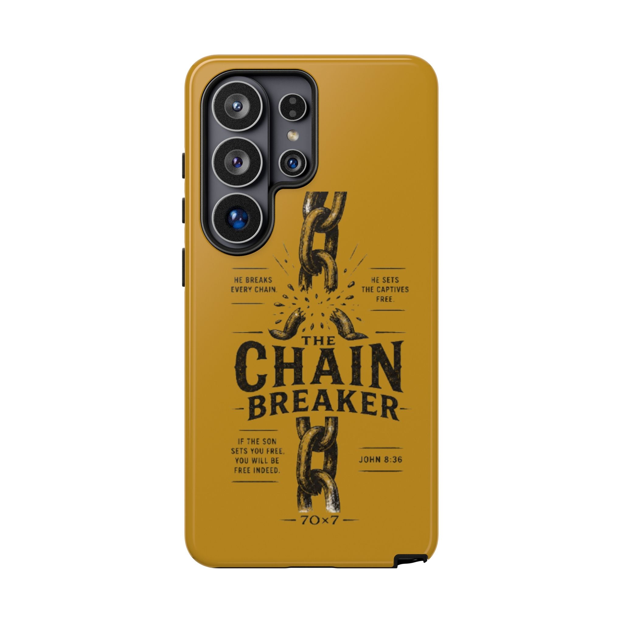 Chain Breaker Phone Case – Inspirational Christian Scripture iPhone Case