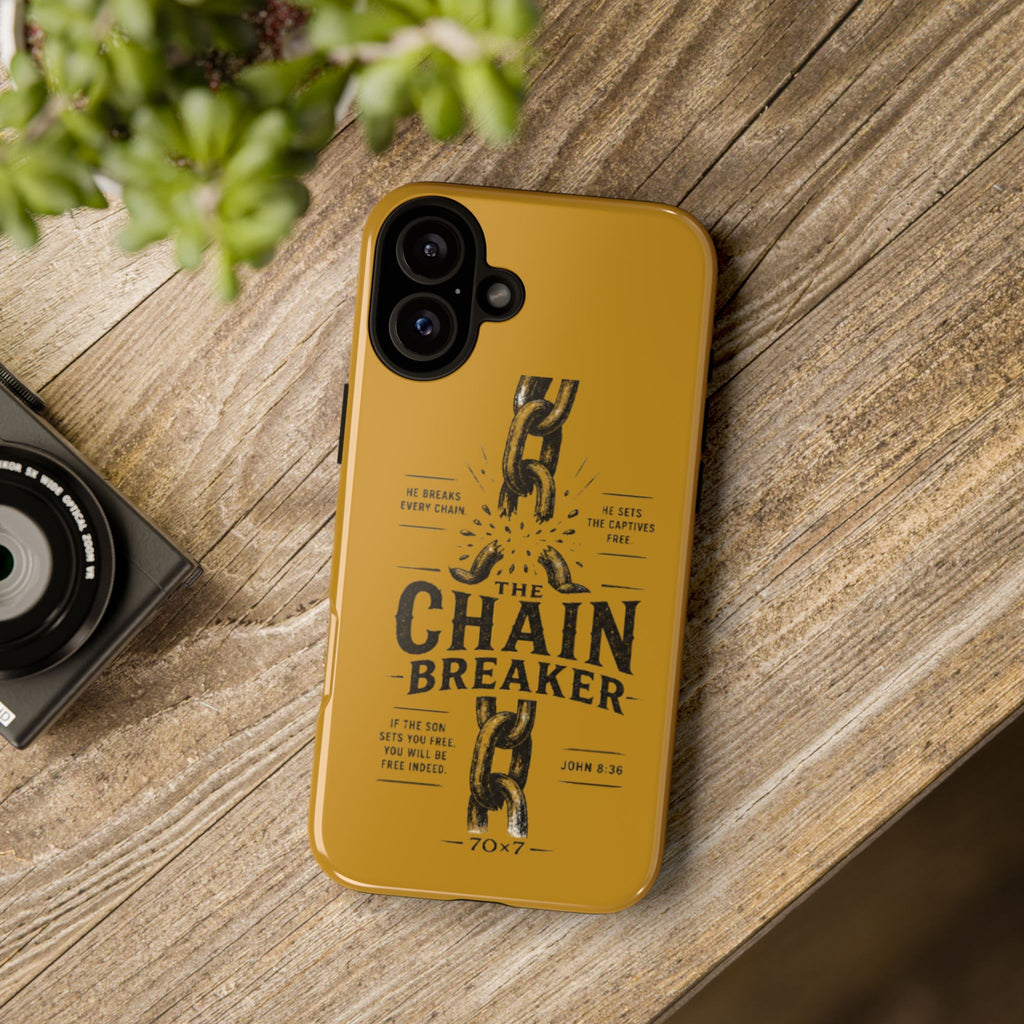 Chain Breaker Phone Case – Inspirational Christian Scripture iPhone Case