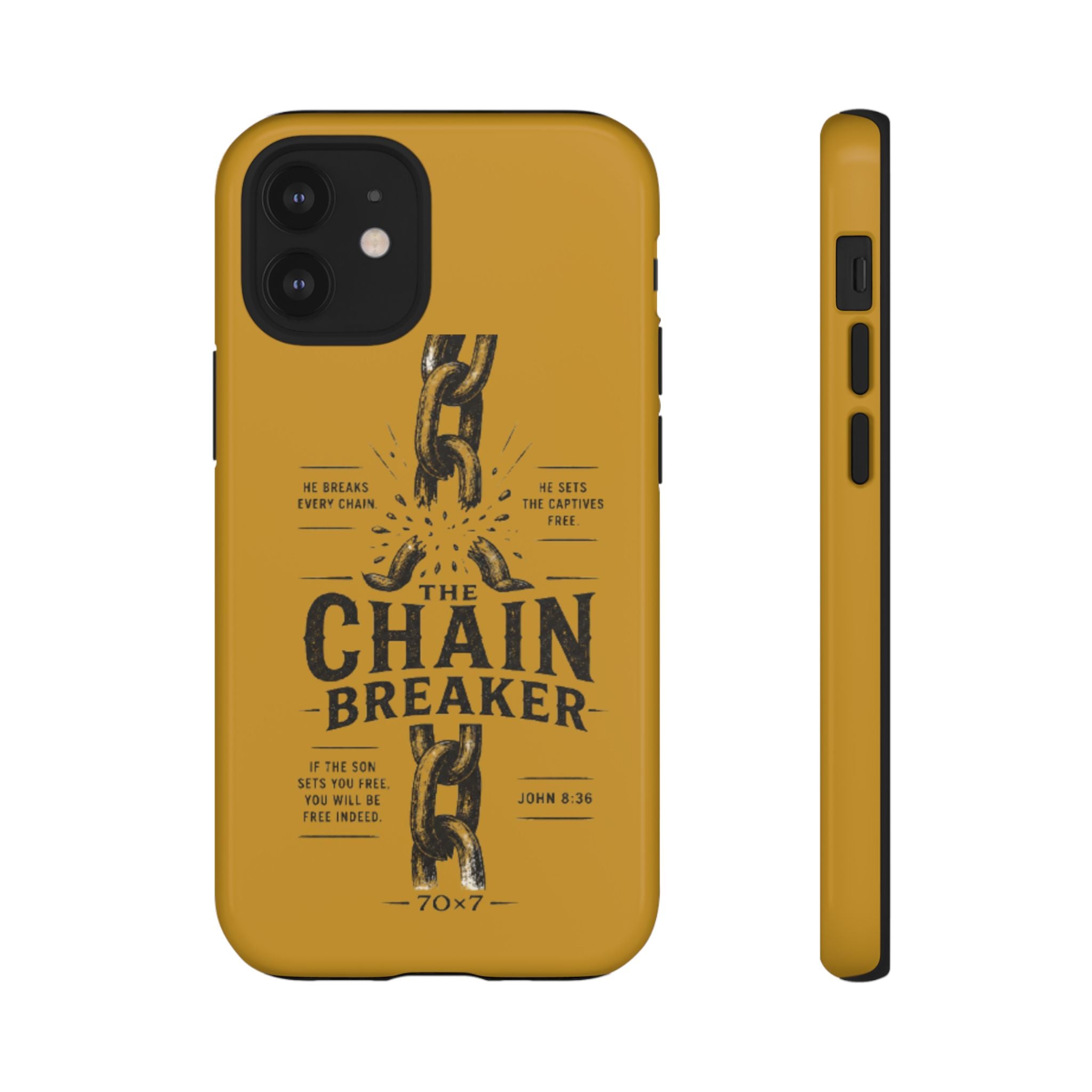 Chain Breaker Phone Case – Inspirational Christian Scripture iPhone Case