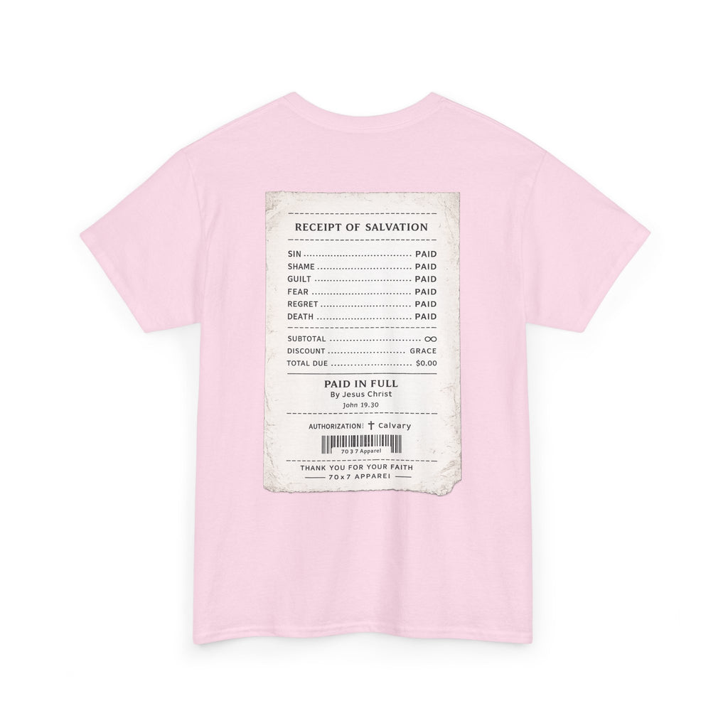 Receipt of Salvation Tee