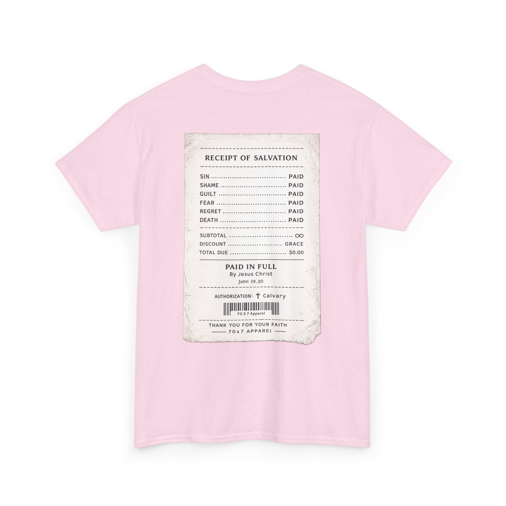 Receipt of Salvation Tee