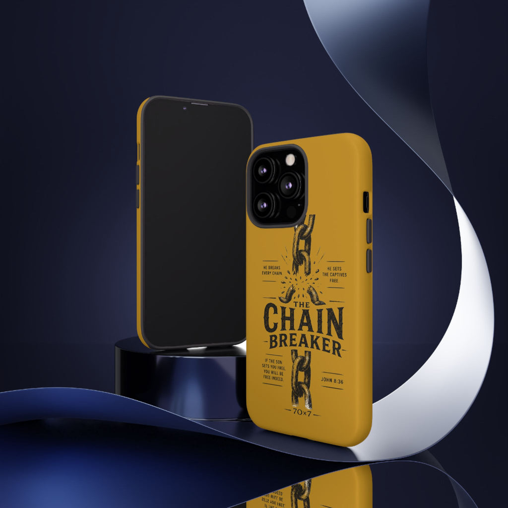 Chain Breaker Phone Case – Inspirational Christian Scripture iPhone Case