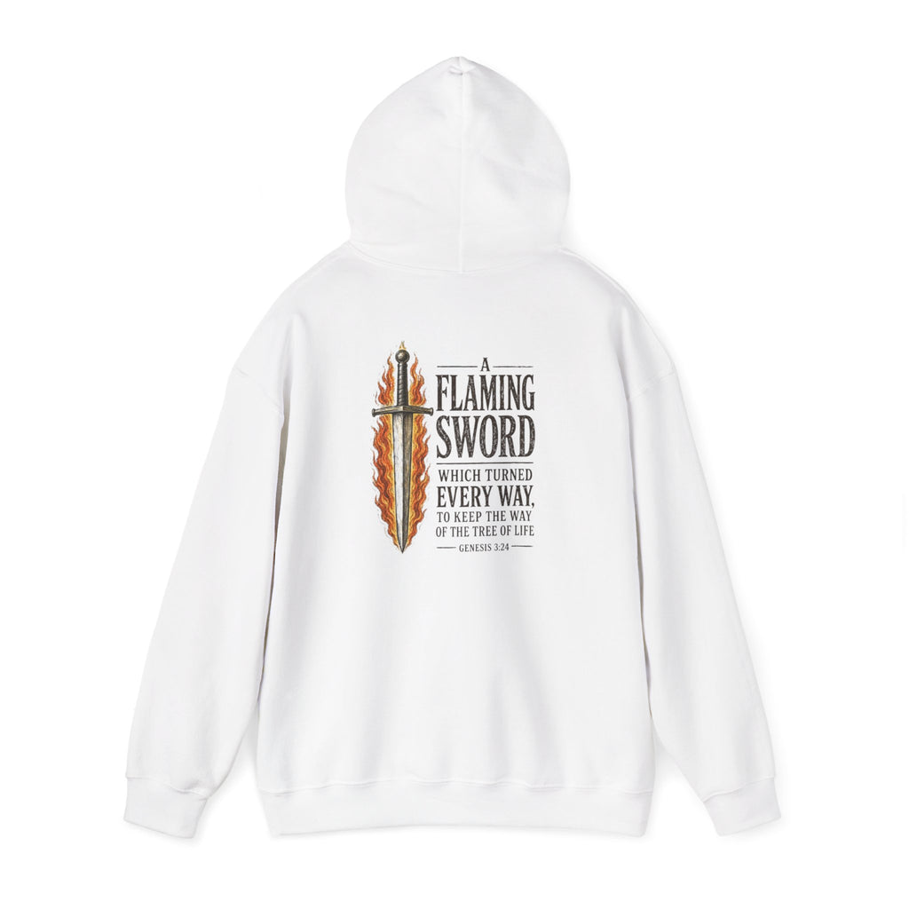 Flaming Sword Hoodie