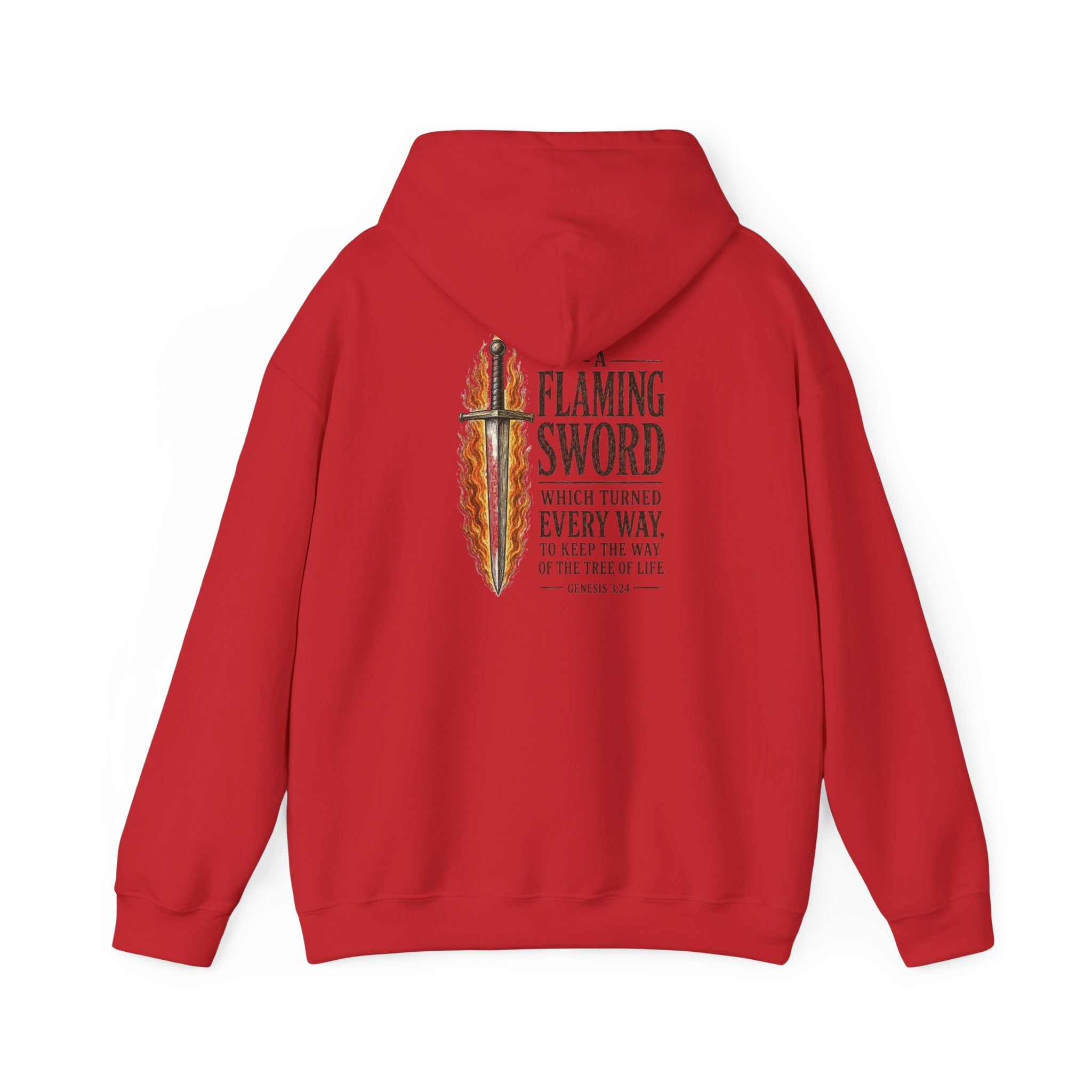 Flaming Sword Hoodie